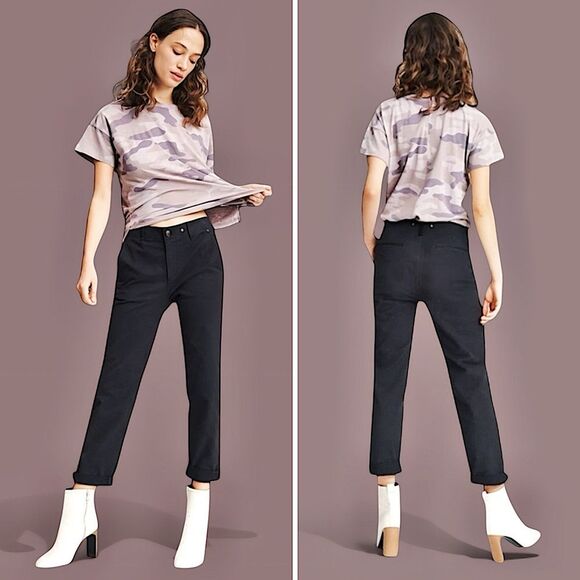 Rag & Bone Buckley Black Chino Pants